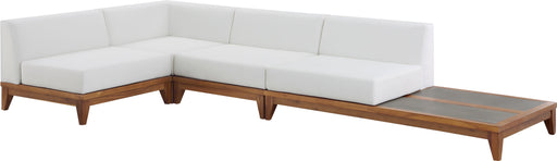 Rio Off White Waterproof Fabric Outdoor Patio Modular Sectional - Sterling House Interiors