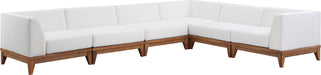Rio Off White Waterproof Fabric Outdoor Patio Modular Sectional - Sterling House Interiors