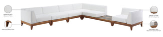Rio Off White Waterproof Fabric Outdoor Patio Modular Sectional - Sterling House Interiors