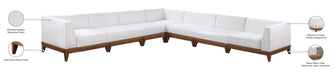 Rio Off White Waterproof Fabric Outdoor Patio Modular Sectional - Sterling House Interiors