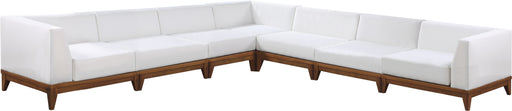 Rio Off White Waterproof Fabric Outdoor Patio Modular Sectional - Sterling House Interiors