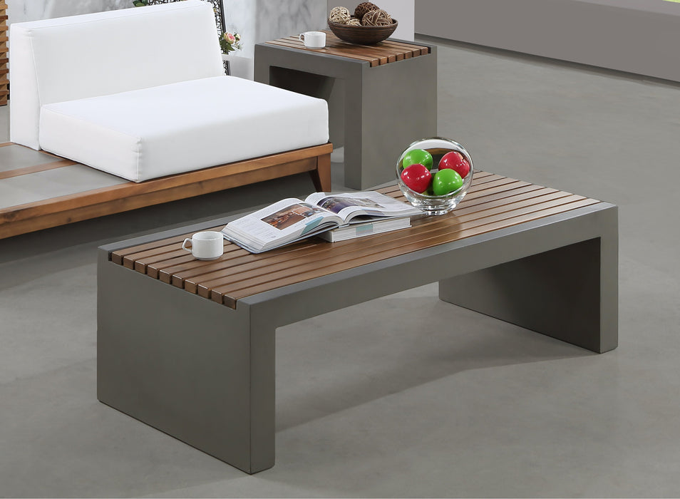 Rio Light Grey Concrete Cement Coffee Table - Sterling House Interiors