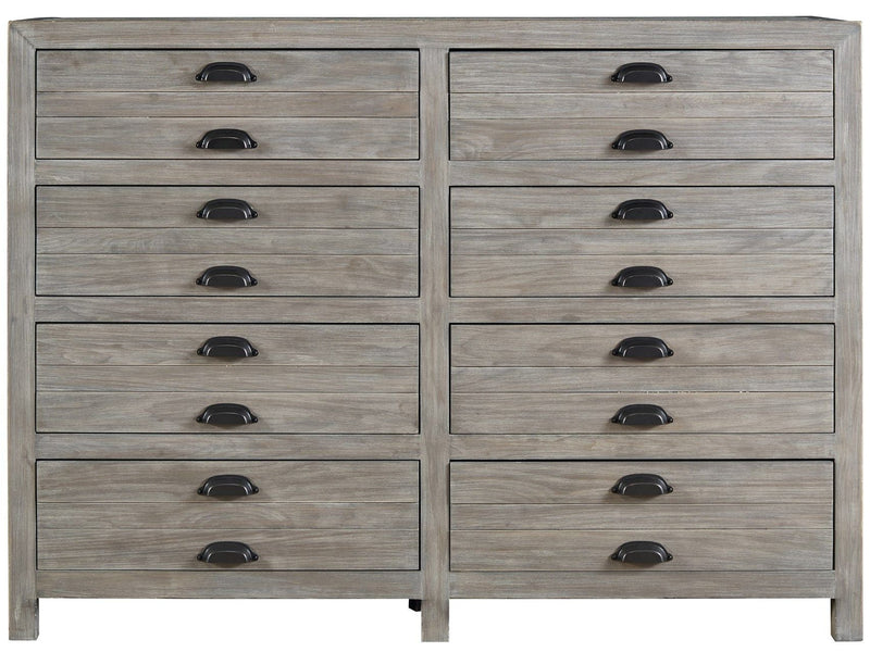 Curated Gilmore Drawer Dresser Dark Gray