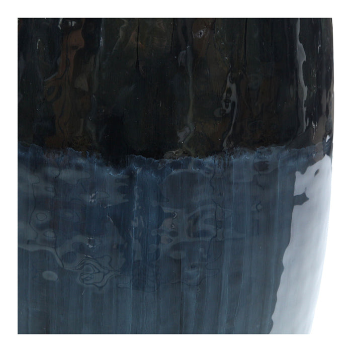 Blue Mountain Vase Short Blue