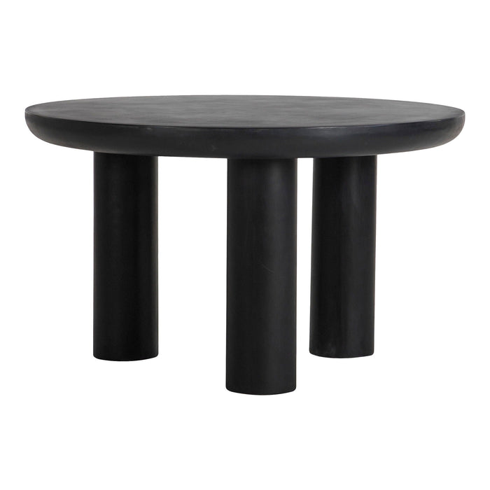Rocca Round Dining Table Black