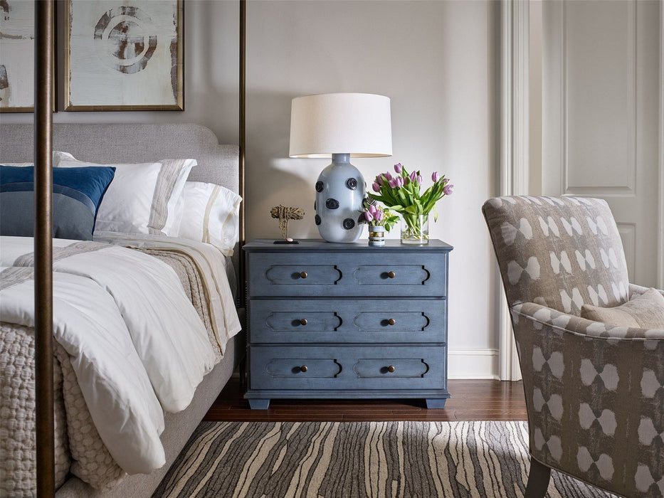 Past Forward Three Drawer Chest Dark Gray