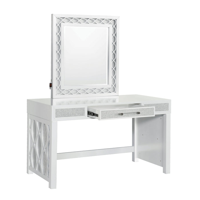 Starlight Vanity Desk White