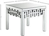 Aria Mirrored End Table - Sterling House Interiors