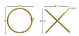 XOXO Stainless Steel Wall Decor - Sterling House Interiors