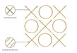 XOXO Stainless Steel Wall Decor - Sterling House Interiors