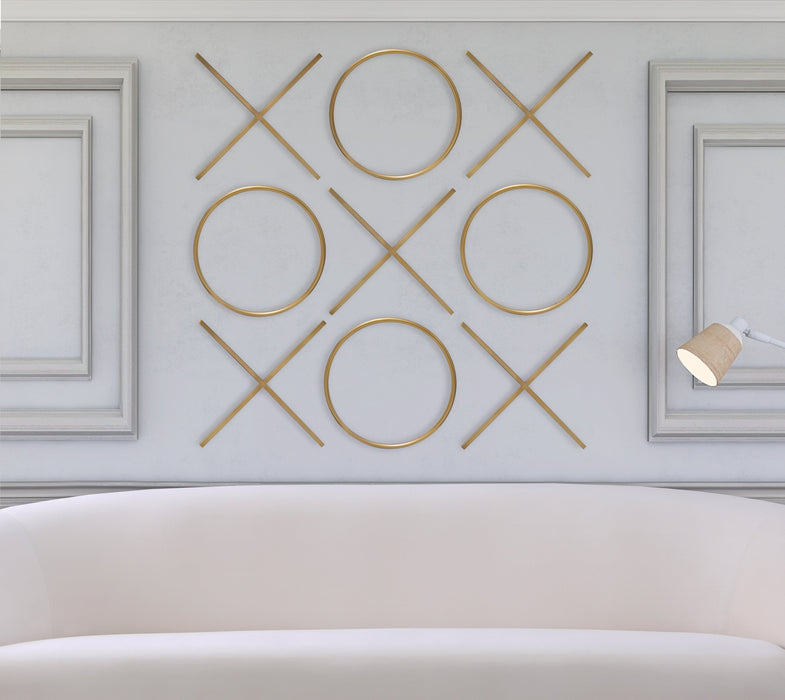 XOXO Stainless Steel Wall Decor - Sterling House Interiors