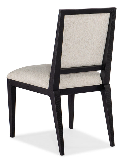 Linville Falls Linn Cove Upholstered Side Chair (Set of 2) Black