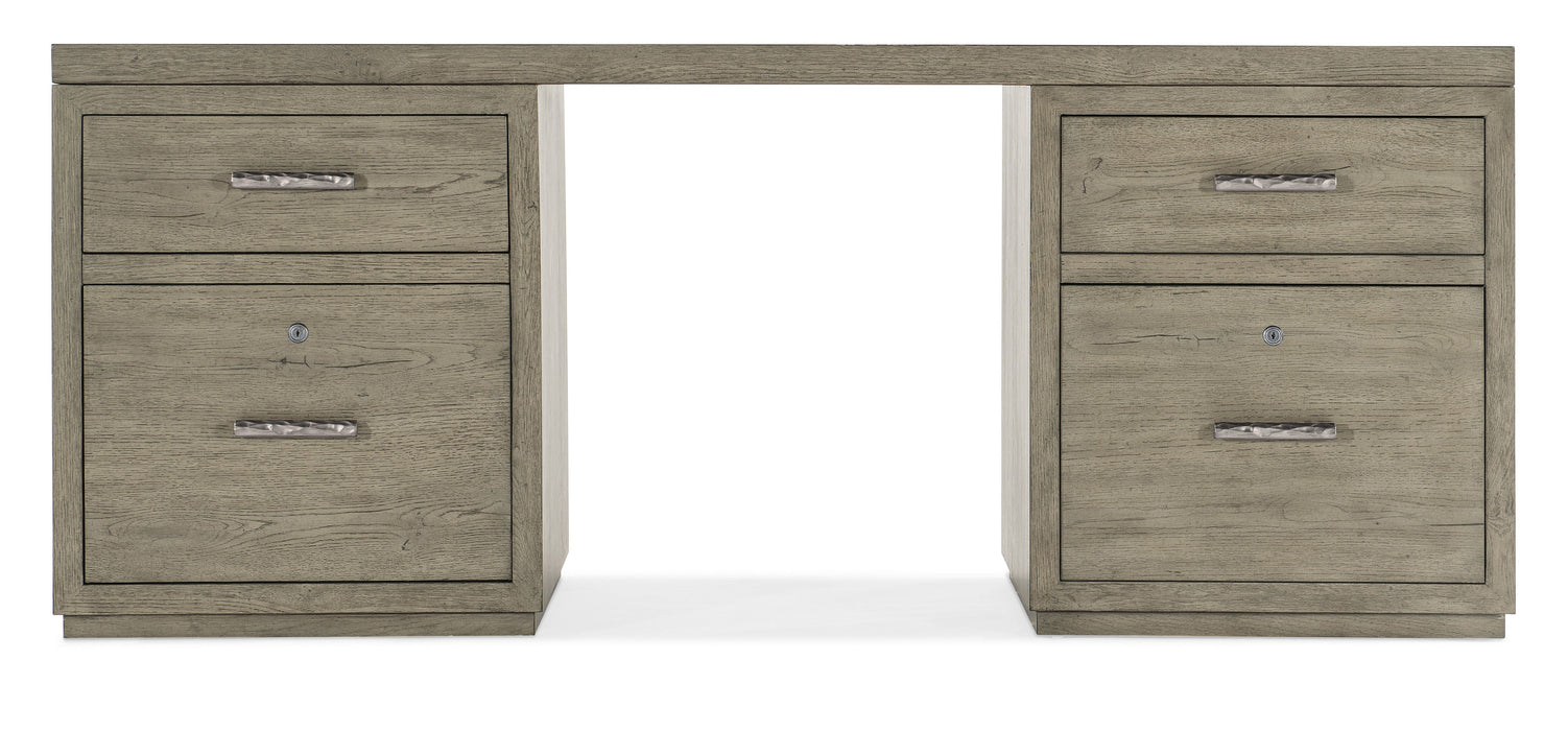 Linville Falls Desk 72" Top 2 Small Files