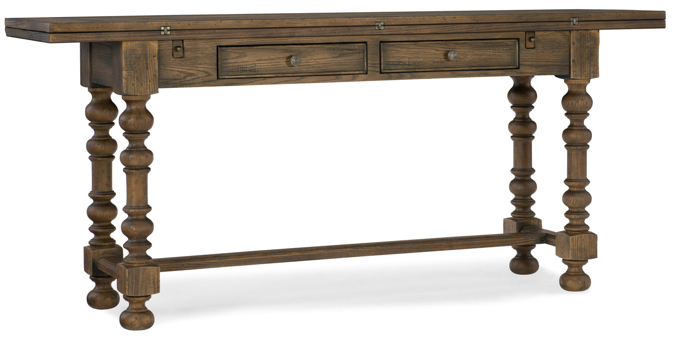 Hill Country Bluewind Flip-Top Console Table