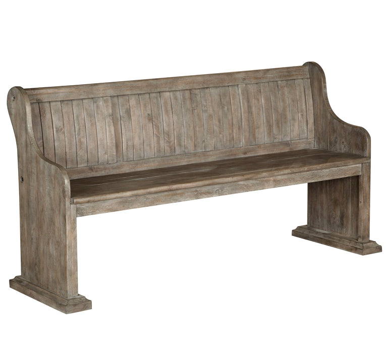 Tinley Park Bench With Back