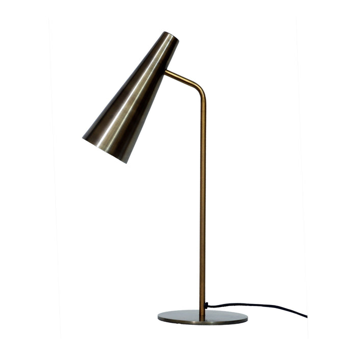 Trumpet Table Lamp Brass