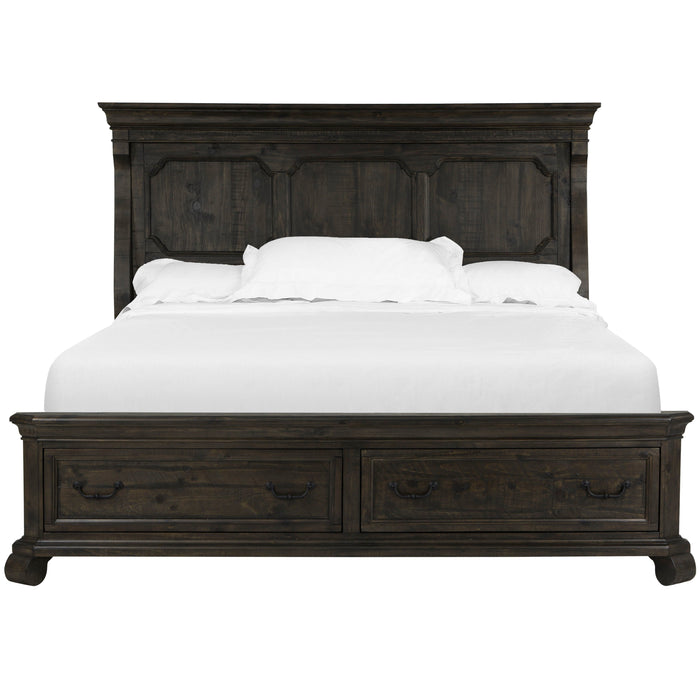 Bellamy Complete King Panel Storage Bed