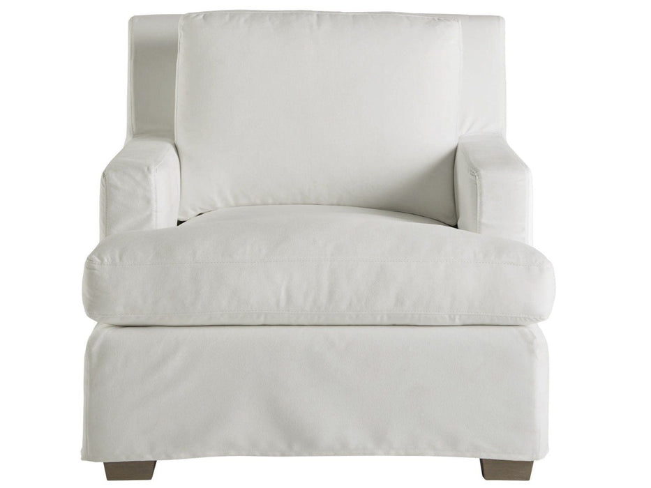 Malibu Slipcover Chair Special Order White