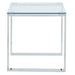 Zevon Accent Table in Silver - Furniture Depot