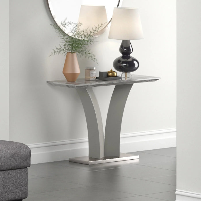 NAPOLI-CONSOLE TABLE-GREY - Furniture Depot