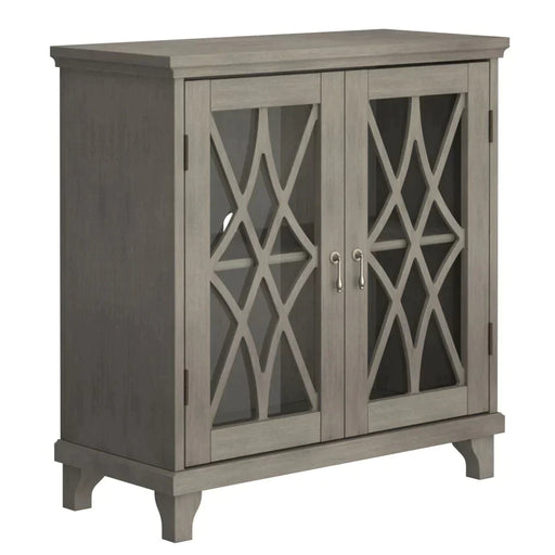 Jasper Cabinet in Antique Grey - Furniture Depot