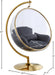 Luna Fabric Acrylic Swing Bubble Accent Chair (2 Boxes) - Sterling House Interiors