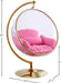 Luna Fabric Acrylic Swing Bubble Accent Chair (2 Boxes) - Sterling House Interiors