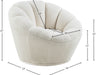 Dream White Faux Sheepskin Fur Accent Chair - Sterling House Interiors