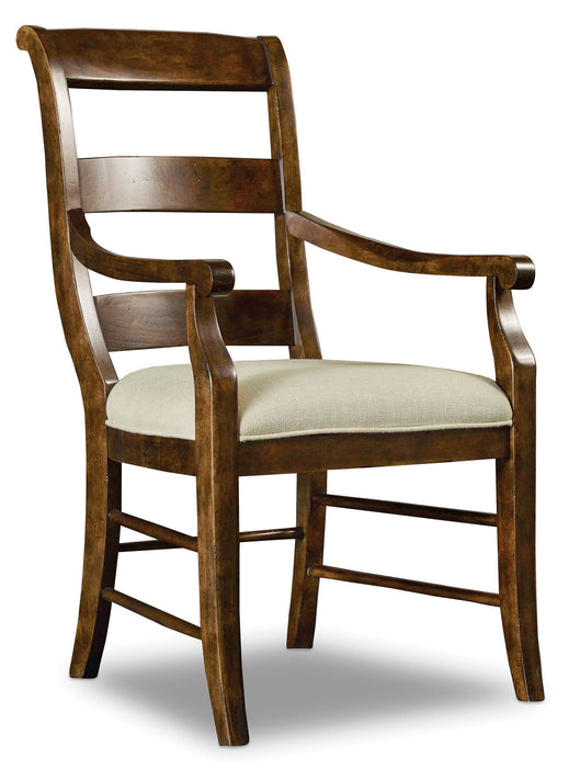 Archivist Ladderback Arm Chair