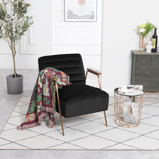 Woodford Velvet Accent Chair - Sterling House Interiors