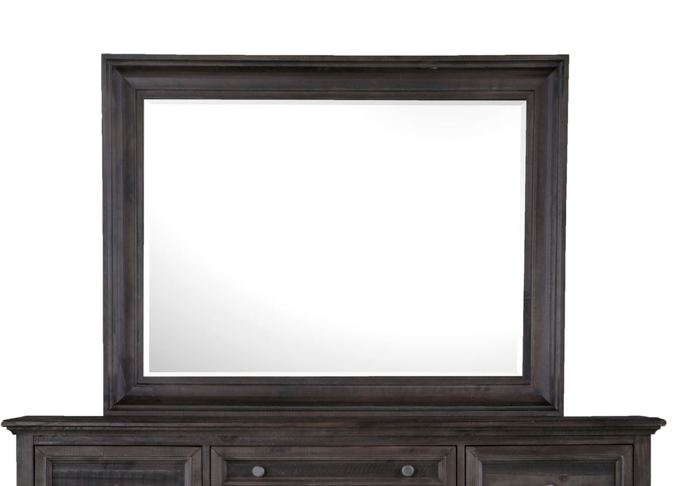 Calistoga Mirror In Weathered Charcoal