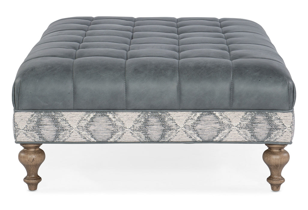 Rects XL Ottoman With Tufted Top