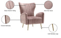 OperaVelvet Accent Chair - Sterling House Interiors
