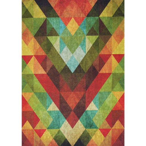 Morello Colourful Diamond Flying Pattern Rug - Sterling House Interiors