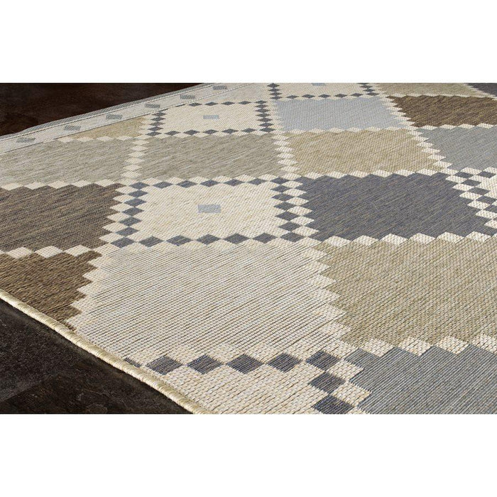 Domain Colourful Checkerboard Quilt Rug - Sterling House Interiors