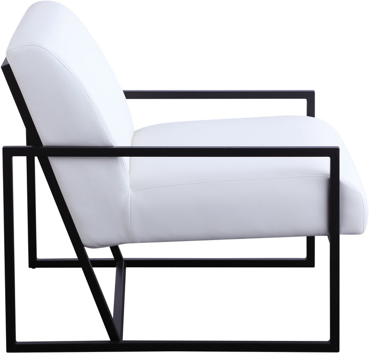 Industry Faux Leather Accent Chair - Sterling House Interiors