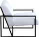 Industry Faux Leather Accent Chair - Sterling House Interiors