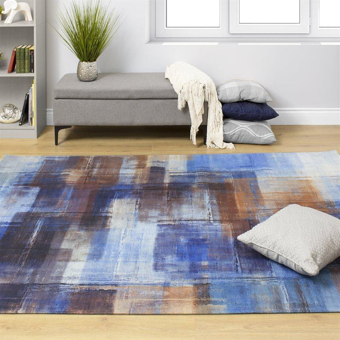 Morello Overlapping Paint Rug - Sterling House Interiors