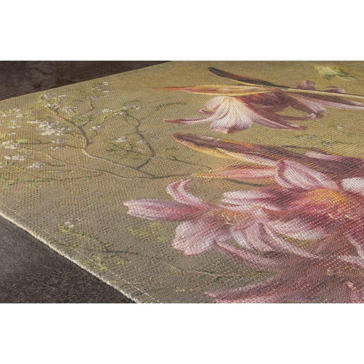 Morello Intricate Flower Painting Rug - Sterling House Interiors