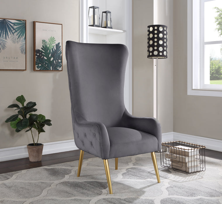 Alexander Velvet Accent Chair - Sterling House Interiors