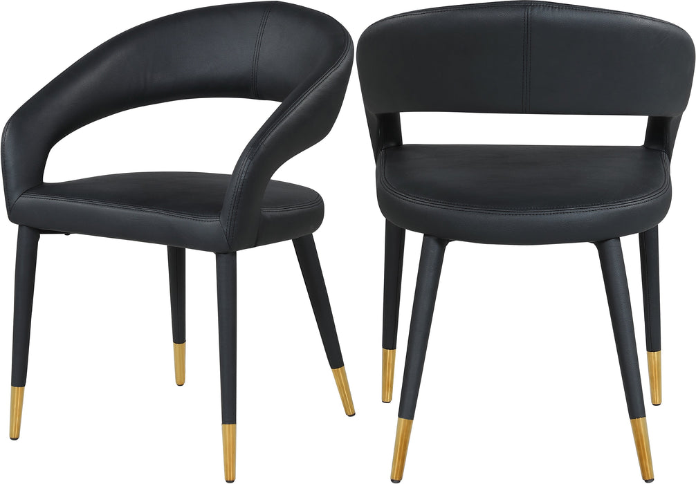 Destiny Faux Leather Dining Chair - Sterling House Interiors