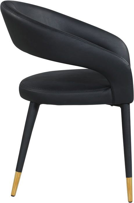 Destiny Faux Leather Dining Chair - Sterling House Interiors