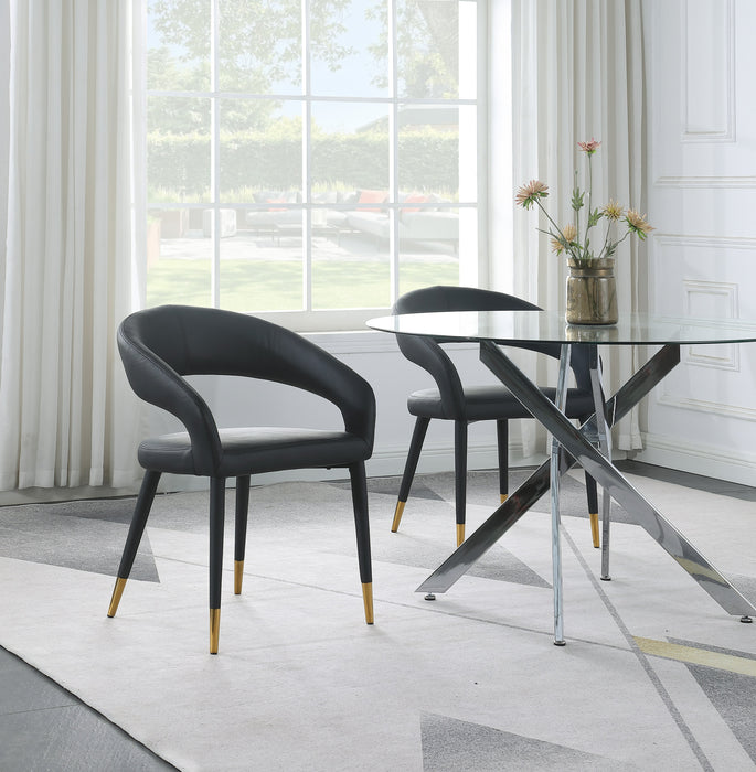 Destiny Faux Leather Dining Chair - Sterling House Interiors