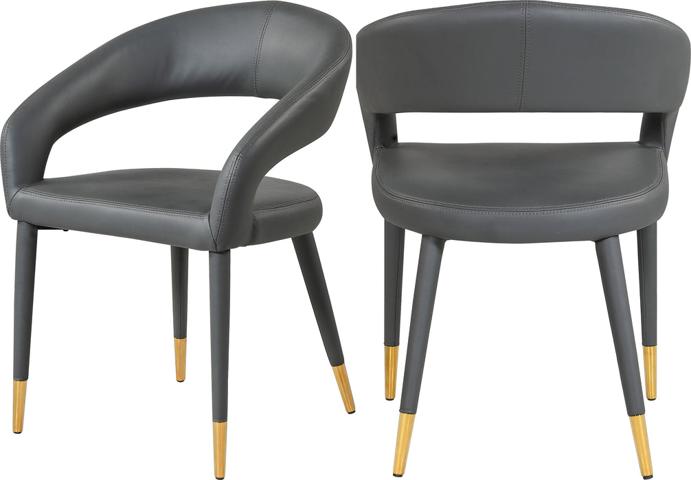 Destiny Faux Leather Dining Chair - Sterling House Interiors