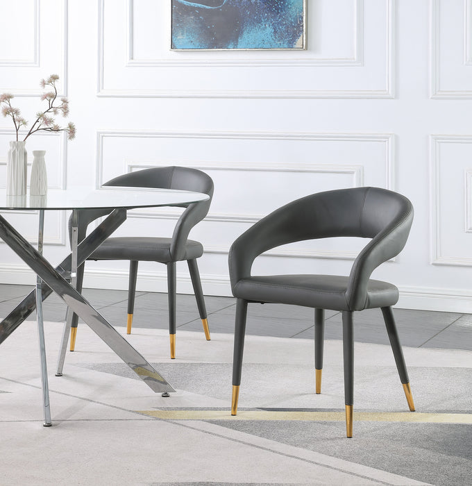 Destiny Faux Leather Dining Chair - Sterling House Interiors