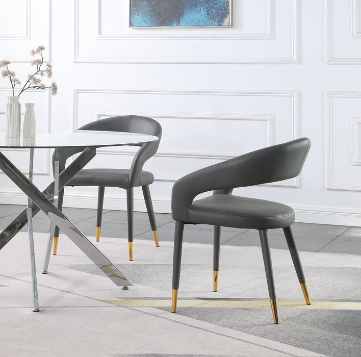 Destiny Faux Leather Dining Chair - Sterling House Interiors