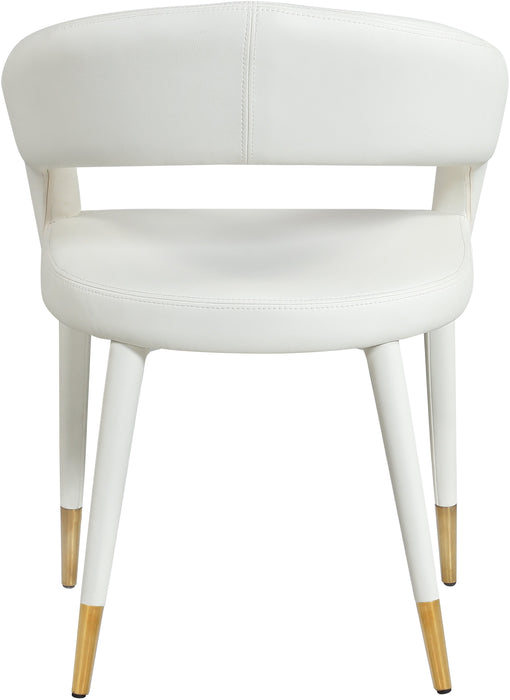 Destiny Faux Leather Dining Chair - Sterling House Interiors