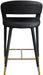 Destiny Velvet Stool - Sterling House Interiors