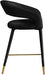 Destiny Velvet Stool - Sterling House Interiors