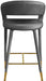 Destiny Velvet Stool - Sterling House Interiors